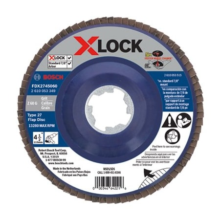 Bosch 412 60G Flap Disc FDX2745060